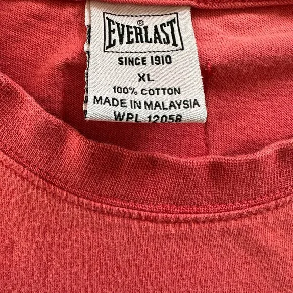 Everlast Cutoff Tee Bundle (3 Shirts, XL) – Black, Red & Gray - Picture 13 of 14